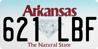 AR license plate 621LBF