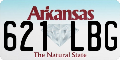 AR license plate 621LBG