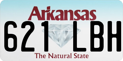 AR license plate 621LBH