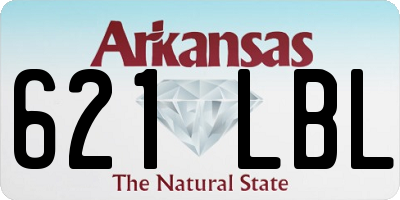 AR license plate 621LBL