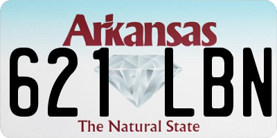 AR license plate 621LBN