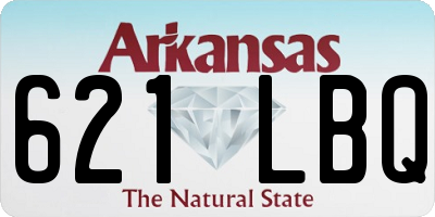 AR license plate 621LBQ