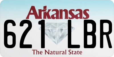 AR license plate 621LBR