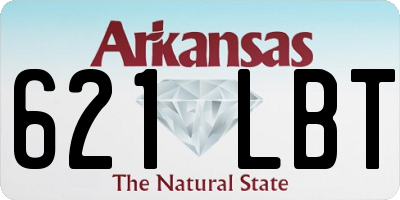 AR license plate 621LBT