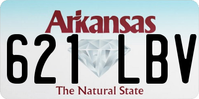 AR license plate 621LBV