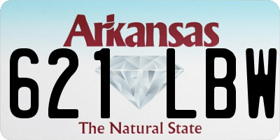 AR license plate 621LBW