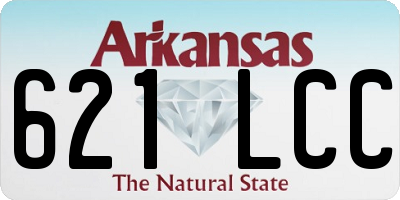 AR license plate 621LCC