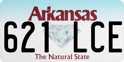 AR license plate 621LCE