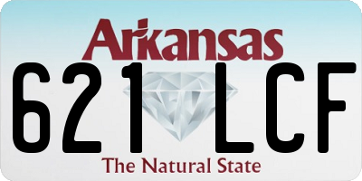 AR license plate 621LCF