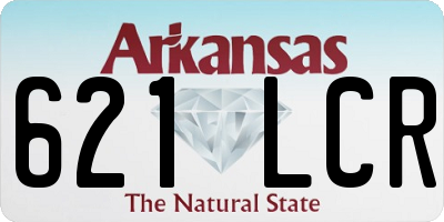 AR license plate 621LCR