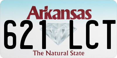 AR license plate 621LCT