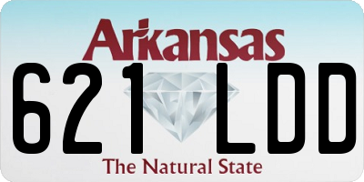 AR license plate 621LDD