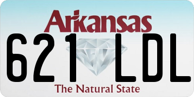 AR license plate 621LDL