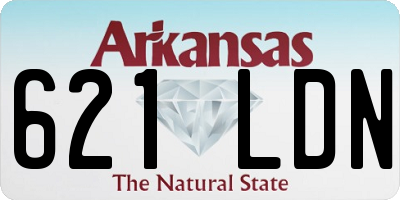 AR license plate 621LDN