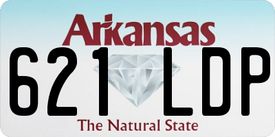 AR license plate 621LDP