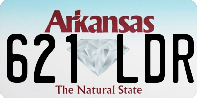 AR license plate 621LDR