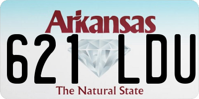 AR license plate 621LDU