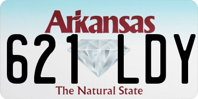 AR license plate 621LDY