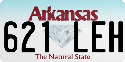 AR license plate 621LEH