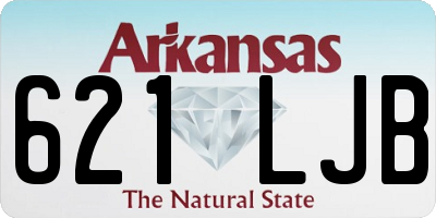 AR license plate 621LJB