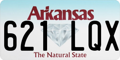AR license plate 621LQX