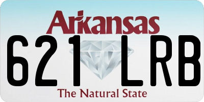AR license plate 621LRB