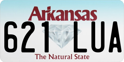 AR license plate 621LUA