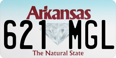 AR license plate 621MGL