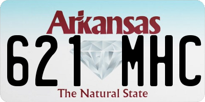 AR license plate 621MHC