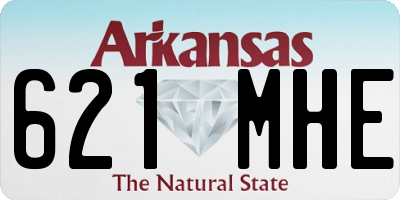 AR license plate 621MHE