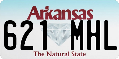 AR license plate 621MHL