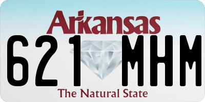 AR license plate 621MHM