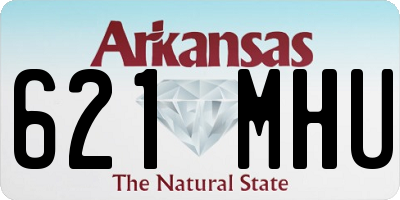 AR license plate 621MHU