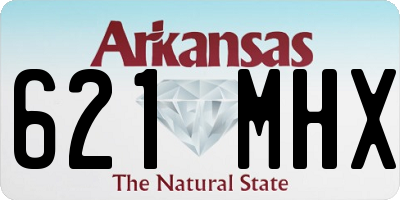 AR license plate 621MHX