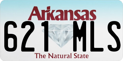 AR license plate 621MLS