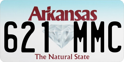 AR license plate 621MMC