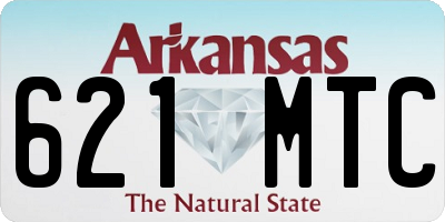 AR license plate 621MTC