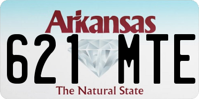AR license plate 621MTE
