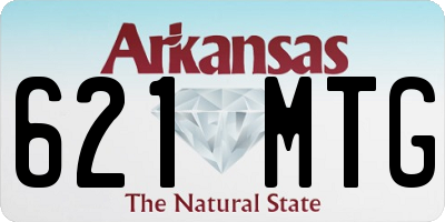 AR license plate 621MTG