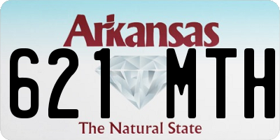 AR license plate 621MTH