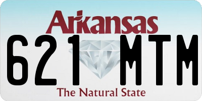 AR license plate 621MTM