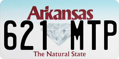 AR license plate 621MTP