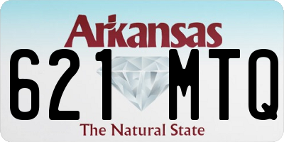 AR license plate 621MTQ