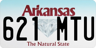 AR license plate 621MTU