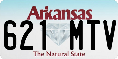 AR license plate 621MTV