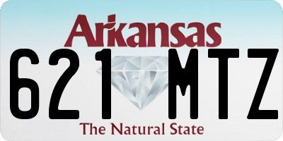 AR license plate 621MTZ