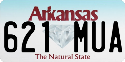 AR license plate 621MUA