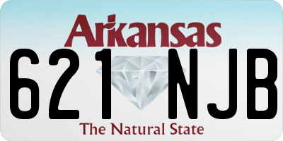 AR license plate 621NJB