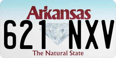 AR license plate 621NXV