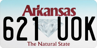 AR license plate 621UOK